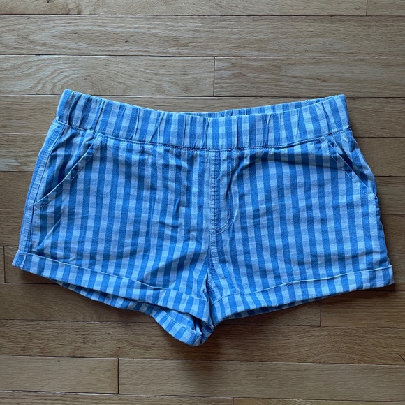 Brand New Women’s Rewash Gingham Print Short Shorts - Picture 6 of 13